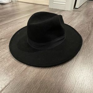 Black Fedora Hat